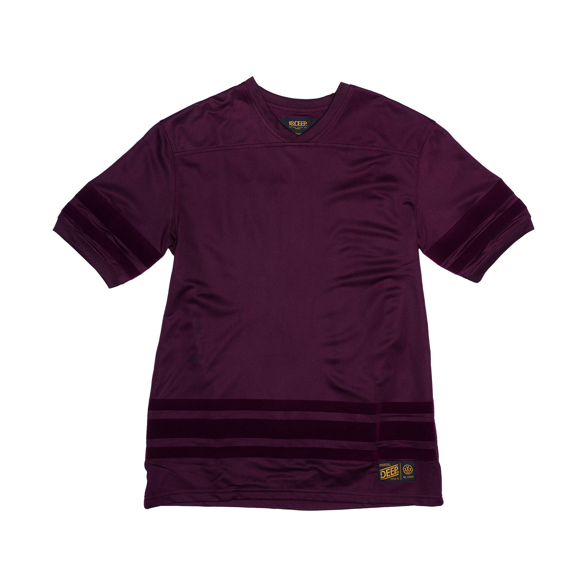 Zip Drive Mesh Football Jersey – 10Deep