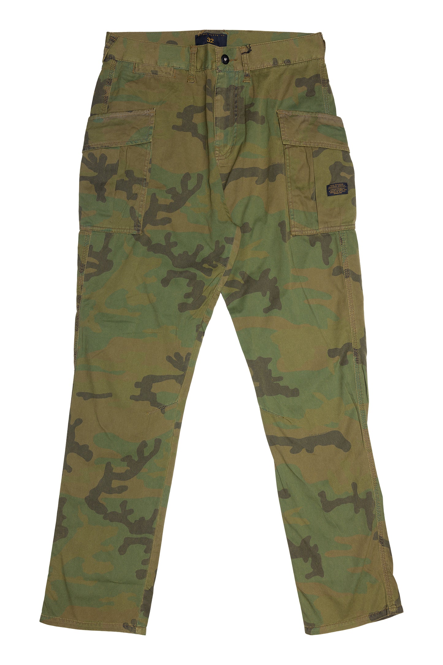 High Post Camo Cargo Pants