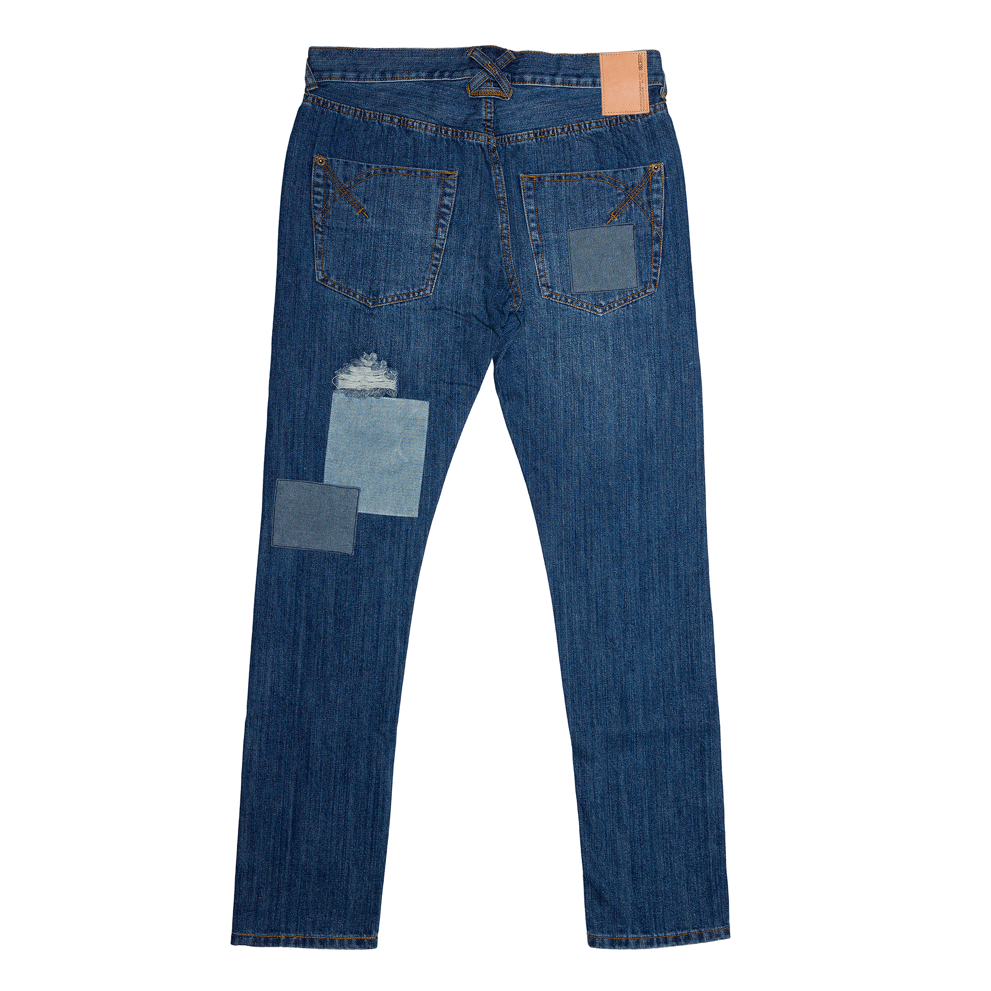Slimmer Slims 5 Pocket Jeans - Lazarus Wash