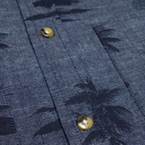 Beach Bum Collarless Shirt