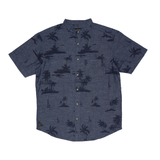 Beach Bum Collarless Shirt