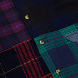 Patchwork Flannel Shirt
