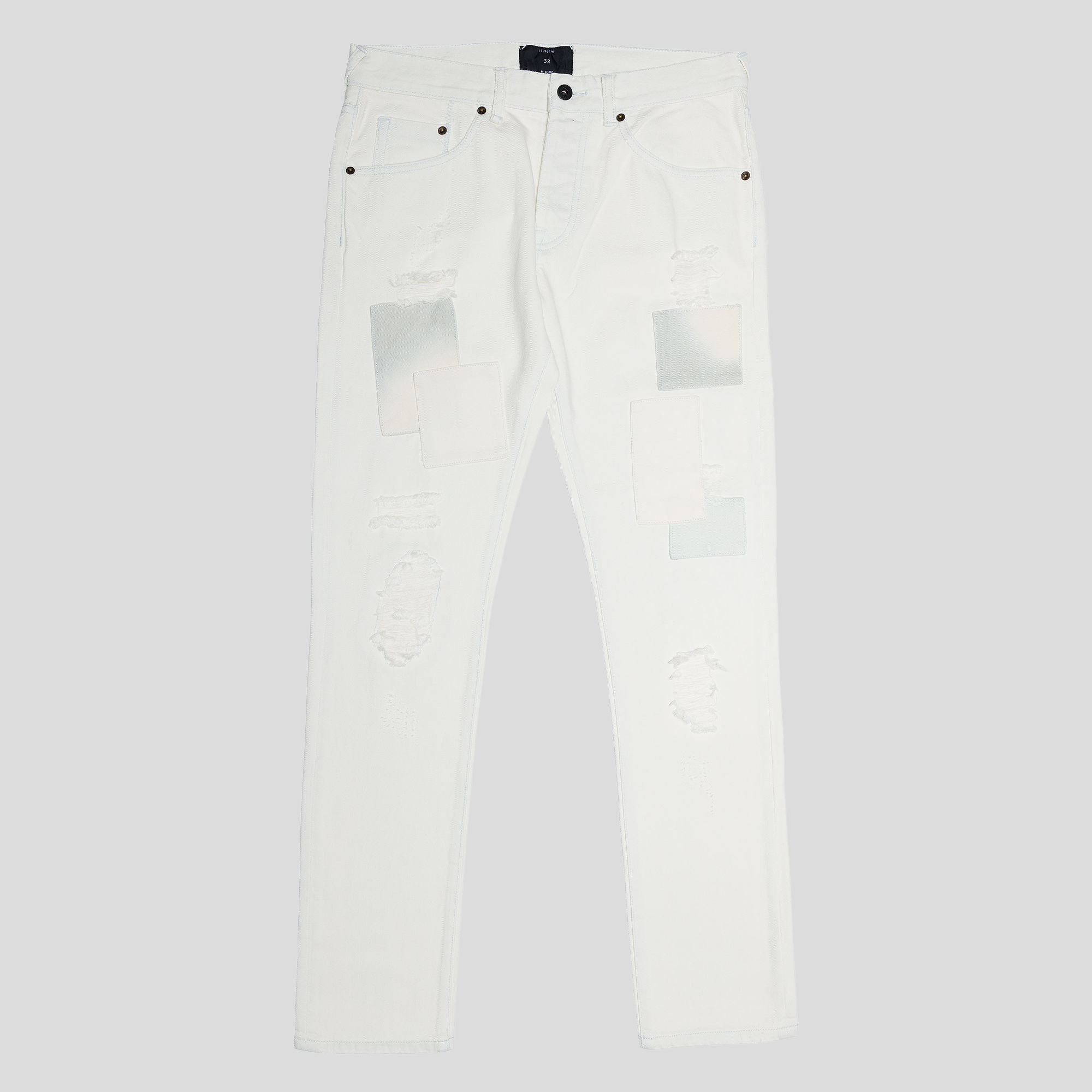 Slimmer Slims 5 Pocket Jeans - Lazarus Wash